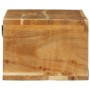 Mueble de TV de pared madera maciza de acacia 80x30x19 cm de , Almacenamiento para CD y DVD - Ref: Foro24-4017478, Precio: 66...