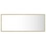 LED-Badezimmerspiegel aus Acryl in Sonoma-Eiche Farbe 100x8,5x37 cm von vidaXL, Badezimmerwaschtische - Ref: Foro24-804943, P...