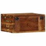 Muebles de TV de pared 2 uds madera maciza reciclada de , Almacenamiento para CD y DVD - Ref: Foro24-4017471, Precio: 69,49 €...