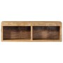 Mueble de TV de pared madera maciza de mango rugosa 60x30x19 cm von , CD- und DVD-Speicher - Ref: Foro24-4017473, Preis: 65,1...