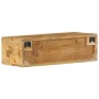 Mueble de TV de pared madera maciza de mango rugosa 60x30x19 cm von , CD- und DVD-Speicher - Ref: Foro24-4017473, Preis: 65,1...