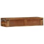 Mueble de TV de pared madera maciza reciclada 100x30x19 cm by , CD and DVD storage - Ref: Foro24-4017465, Price: 114,20 €, Di...