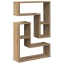 Estantes cubo de pared 2 uds madera roble artisan 50x15x50 cm by , Shelves and shelves - Ref: Foro24-856605, Price: 37,57 €, ...