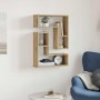 Estantes cubo de pared 2 uds madera roble artisan 50x15x50 cm by , Shelves and shelves - Ref: Foro24-856605, Price: 37,57 €, ...