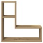 Estantes cubo de pared 2 uds madera roble artisan 50x15x50 cm by , Shelves and shelves - Ref: Foro24-856605, Price: 37,57 €, ...