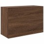 Mueble de pared baño madera ingeniería roble marrón 60x25x40 cm von , Badezimmerwaschtische - Ref: Foro24-860073, Preis: 45,9...