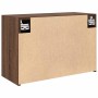 Mueble de pared baño madera ingeniería roble marrón 60x25x40 cm von , Badezimmerwaschtische - Ref: Foro24-860073, Preis: 45,9...