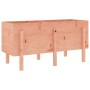 Arriate elevado jardín madera maciza abeto Douglas 121x50x57 cm von , Töpfe und Pflanzgefäße - Ref: Foro24-825231, Preis: 98,...