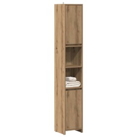 Armario de baño madera ingeniería roble artisan 30x30x183,5 cm von , Badezimmermöbel - Ref: Foro24-856065, Preis: 103,27 €, R...