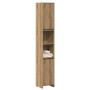 Armario de baño madera ingeniería roble artisan 30x30x183,5 cm von , Badezimmermöbel - Ref: Foro24-856065, Preis: 103,27 €, R...