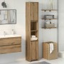 Armario de baño madera ingeniería roble artisan 30x30x183,5 cm von , Badezimmermöbel - Ref: Foro24-856065, Preis: 103,27 €, R...