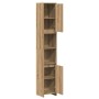 Armario de baño madera ingeniería roble artisan 30x30x183,5 cm von , Badezimmermöbel - Ref: Foro24-856065, Preis: 103,27 €, R...