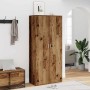 Mueble zapatero madera de ingeniería envejecida 80x39x178 cm by , Shoe racks and shoe organizers - Ref: Foro24-856044, Price:...