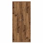 Mueble zapatero madera de ingeniería envejecida 80x39x178 cm by , Shoe racks and shoe organizers - Ref: Foro24-856044, Price:...