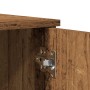 Mueble zapatero madera de ingeniería envejecida 80x39x178 cm by , Shoe racks and shoe organizers - Ref: Foro24-856044, Price:...