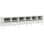 Mueble para TV acero laminado en frío blanco 202x39x43,5 cm de , Muebles TV - Ref: Foro24-3307160, Precio: 216,75 €