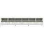 Mueble para TV acero laminado en frío blanco 202x39x43,5 cm by , TV Furniture - Ref: Foro24-3307160, Price: 216,86 €, Discoun...