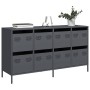 Aparador de acero laminado en frío antracita 135x39x73,5 cm by , Sideboards - Ref: Foro24-3307169, Price: 224,83 €, Discount: %