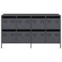 Aparador de acero laminado en frío antracita 135x39x73,5 cm by , Sideboards - Ref: Foro24-3307169, Price: 224,83 €, Discount: %