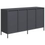 Aparador de acero laminado en frío antracita 135x39x73,5 cm by , Sideboards - Ref: Foro24-3307169, Price: 224,83 €, Discount: %