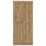 Aparador alto madera ingeniería roble artisan 82,5x30,5x185 cm by , Bookcases and shelves - Ref: Foro24-3318717, Price: 173,5...