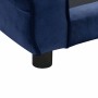 Sofá para perros felpa azul 72x45x30 cm by , Beds for dogs - Ref: Foro24-171040, Price: 96,79 €, Discount: %
