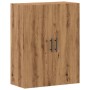 Armario de pared madera ingeniería marrón roble 69,5x34x90 cm by , Sideboards - Ref: Foro24-857295, Price: 92,48 €, Discount: %