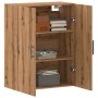 Armario de pared madera ingeniería marrón roble 69,5x34x90 cm de , Aparadores - Ref: Foro24-857295, Precio: 92,37 €