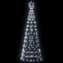 Árbol de Navidad LED 200 LEDs blanco frío 182 cm by , Christmas trees - Ref: Foro24-4016449, Price: 45,21 €, Discount: %