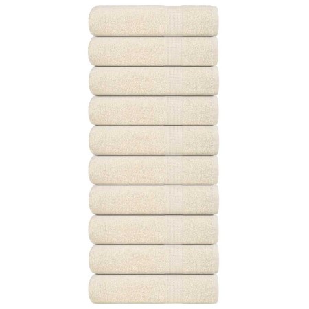 Toallas de Mano 10 piezas Crema 50x100 cm 360 g/m² 100% Algodón von , Handtücher - Ref: Foro24-137000, Preis: 53,25 €, Rabatt: %