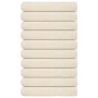 Toallas de sauna 10 uds 100% algodón crema 80x200 cm 360 gsm von , Handtücher - Ref: Foro24-137009, Preis: 110,72 €, Rabatt: %