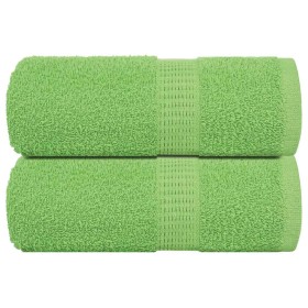 Toallas 2 unidades 100% algodón verde manzana 30x30 cm 360 gsm by , Towels - Ref: Foro24-137016, Price: 11,53 €, Discount: %