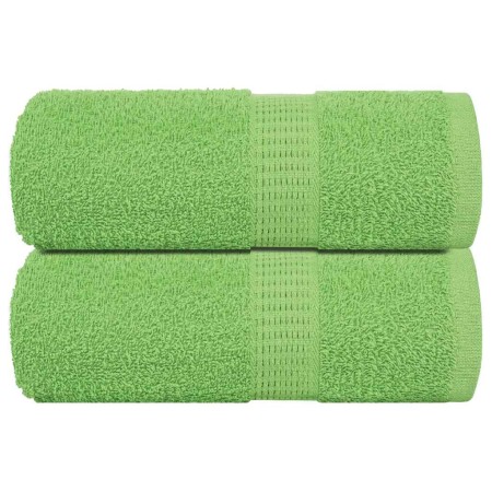 Toallas 2 unidades 100% algodón verde manzana 30x30 cm 360 gsm by , Towels - Ref: Foro24-137016, Price: 11,79 €, Discount: %