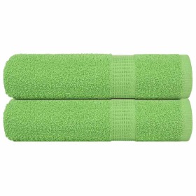 Toallas de Baño 2 uds Verde Manzana 100x150 cm 360 gsm von , Handtücher - Ref: Foro24-137028, Preis: 27,99 €, Rabatt: %