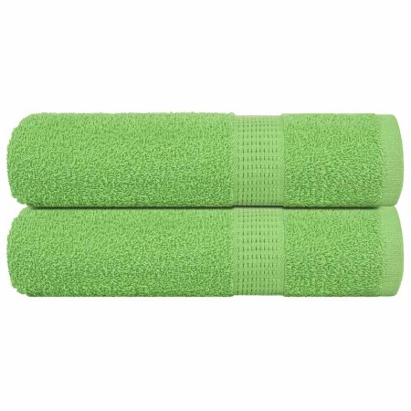Toallas de Baño 2 uds Verde Manzana 100x150 cm 360 gsm von , Handtücher - Ref: Foro24-137028, Preis: 27,99 €, Rabatt: %