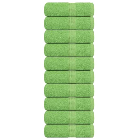 Toallas invitados 10 uds algodón verde manzana 30x50 cm 360 gsm by , Towels - Ref: Foro24-137021, Price: 25,20 €, Discount: %