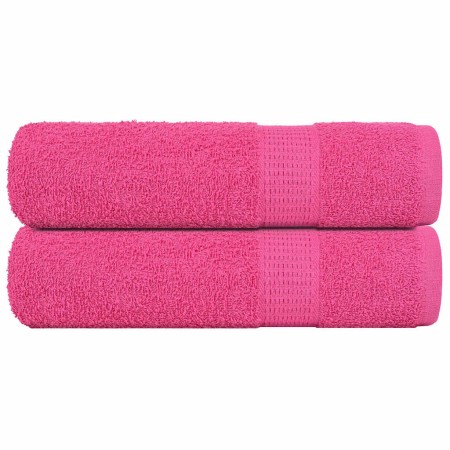 Toallas de ducha 2 uds 100% algodón rosa 70x140 cm 360 gsm by , Towels - Ref: Foro24-137049, Price: 24,44 €, Discount: %