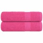 Toallas de ducha 2 uds 100% algodón rosa 70x140 cm 360 gsm by , Towels - Ref: Foro24-137049, Price: 24,44 €, Discount: %