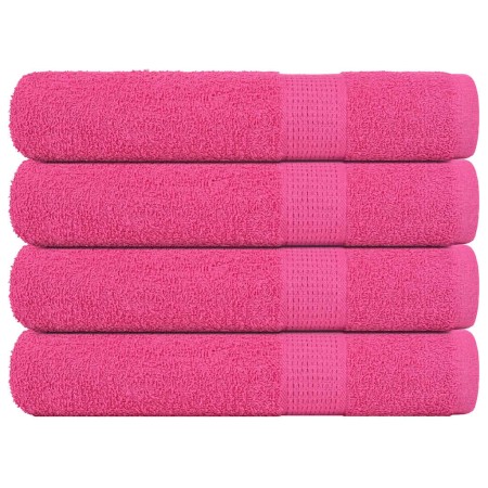 Toallas de sauna 4 uds 100% algodón rosa 80x200 cm 360 gsm von , Handtücher - Ref: Foro24-137056, Preis: 47,88 €, Rabatt: %