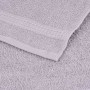 Juego de toallas 8 piezas 100% algodón gris 360 gsm by , Toallas de baño y manoplas - Ref: Foro24-137068, Price: 35,74 €, Dis...