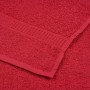 Juego de toallas 6 piezas 100% algodón rojo 360 gsm de , Toallas de baño y manoplas - Ref: Foro24-137089, Precio: 37,82 €, De...