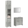 Set muebles de baño 2 piezas madera contrachapada gris hormigón by , Bathroom furniture - Ref: Foro24-3324853, Price: 122,62 ...