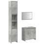 Set muebles de baño 2 piezas madera contrachapada gris hormigón by , Bathroom furniture - Ref: Foro24-3324853, Price: 122,62 ...