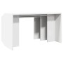 Mesas apilables 3 unidades madera contrachapada blanco by , Side tables - Ref: Foro24-858533, Price: 57,57 €, Discount: %