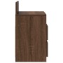Mesillas de noche 2 uds con 2 cajones roble marrón 40x33x60 cm von , Nachttische - Ref: Foro24-858573, Preis: 87,58 €, Rabatt: %