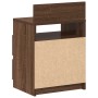 Mesillas de noche 2 uds con 2 cajones roble marrón 40x33x60 cm von , Nachttische - Ref: Foro24-858573, Preis: 87,58 €, Rabatt: %