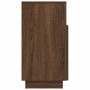 Mesilla de noche con 2 cajones roble marrón 36x36x68 cm by , Nightstands - Ref: Foro24-858590, Price: 62,06 €, Discount: %