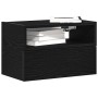 Mesitas de noche de pared 2 unidades negra 45x26x28,5 cm de , Mesitas de noche - Ref: Foro24-858599, Precio: 67,77 €, Descuen...
