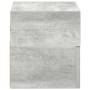 Mesita de noche de pared color gris hormigón 45x26x28,5 cm von , Nachttische - Ref: Foro24-858602, Preis: 36,03 €, Rabatt: %