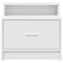 Mesilla de noche con cajón blanca 51x31x47 cm von , Nachttische - Ref: Foro24-858668, Preis: 44,21 €, Rabatt: %